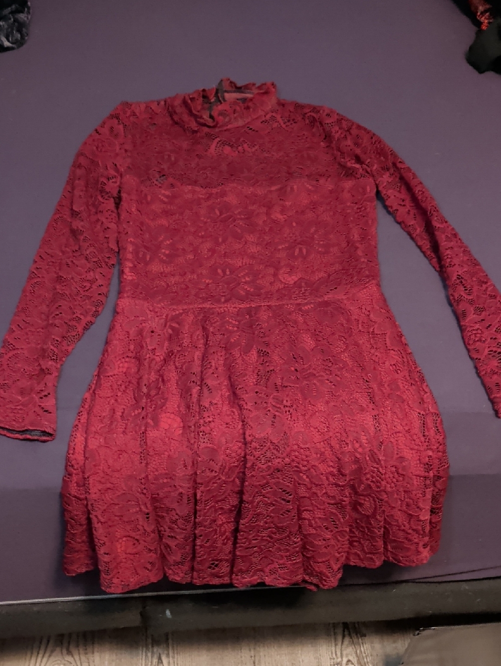 Black Milk Wine Lace Dress - Picture 4 of 5